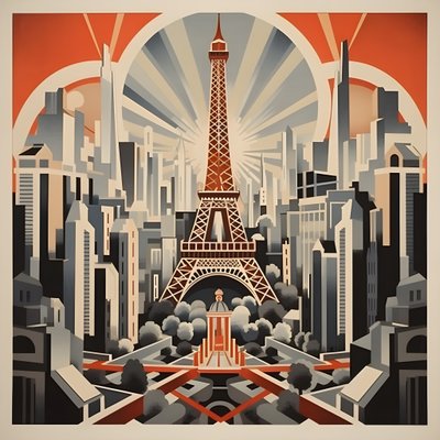 Cartel publicitario, París, Francia 2 de Kurt Heppke