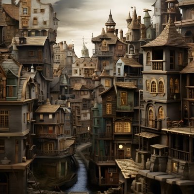 una ciudad de casas tumbadas 2 de Kurt Heppke
