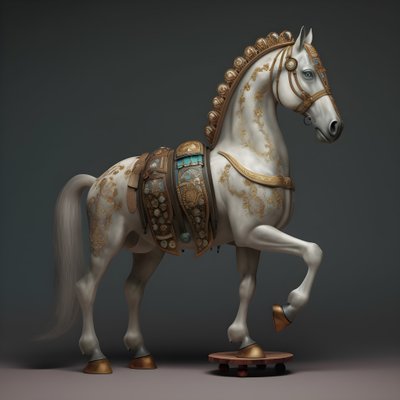 caballo antropomorfo 3 de Kurt Heppke