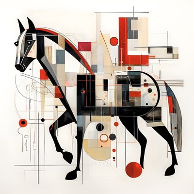 caballo gato 4 de Kurt Heppke