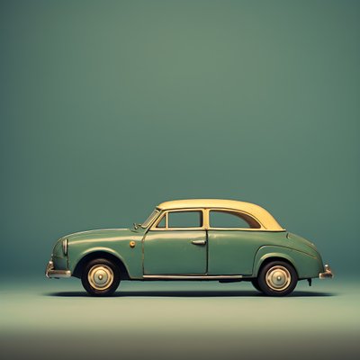 un coche grande y uno pequeño 1 de Kurt Heppke