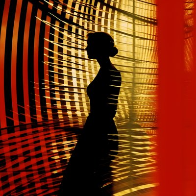 curvas femeninas, fotografía surrealista, abstracto 3 de Kurt Heppke