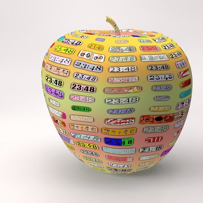manzana enmarcada de Kurt Heppke