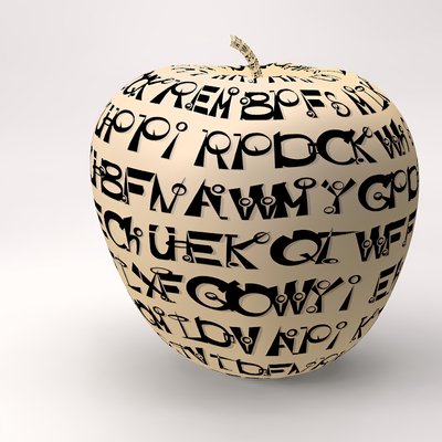 manzana enmarcada con la letra I de Kurt Heppke
