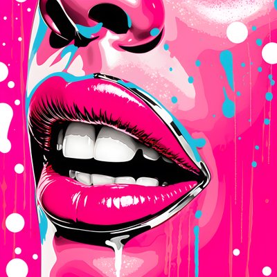 labios rosa picante 3 de Kurt Heppke