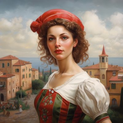 mujer italiana 4 de Kurt Heppke