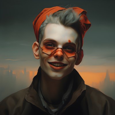sonriente 2 de Kurt Heppke