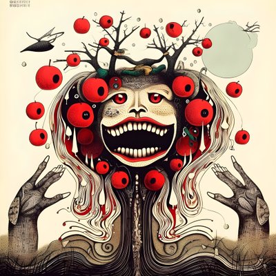 Manzanas con gusanos 1 de Kurt Heppke