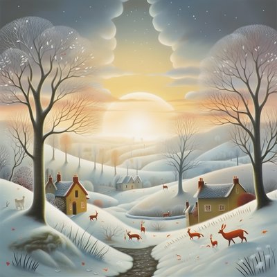 paisaje romántico 4 de Kurt Heppke