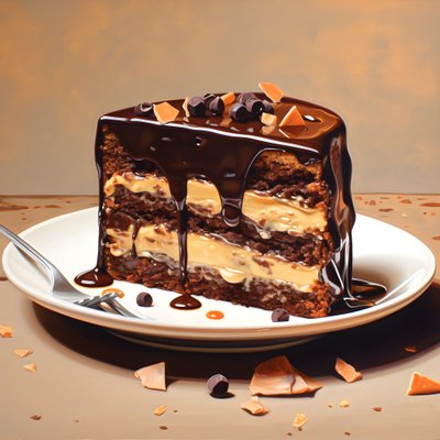 tarta de chocolate, caramelo y ruibarbo 4 de Kurt Heppke