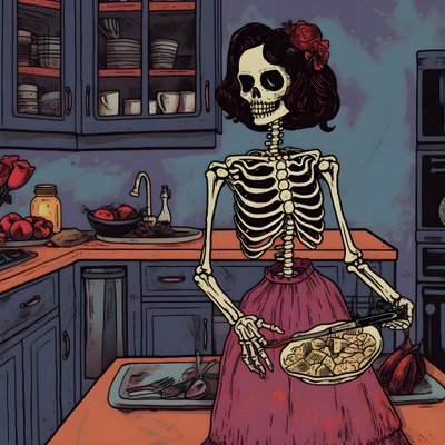 el fantasma en la cocina de maddy connelly ilustración 2 de Kurt Heppke