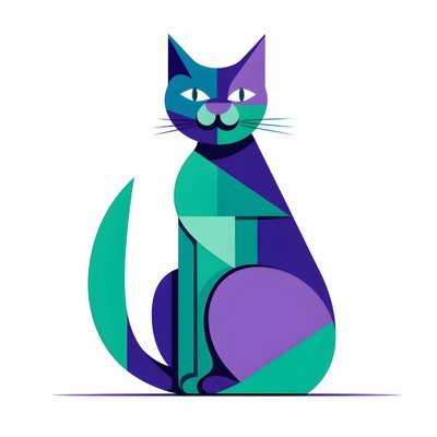 para crear un llamativo contraste, el contenido gato plateado se asienta en el estilo de líneas limpias modernistas 4 de Kurt Heppke