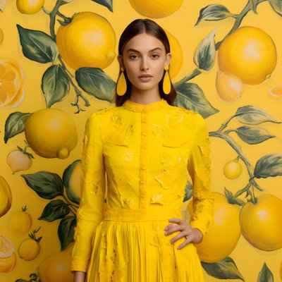 Varios motivos limón amarillo 1 de Kurt Heppke