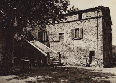 Italia: Predappio, Casa natal del Duce (foto b/n) de Kurt Hielscher