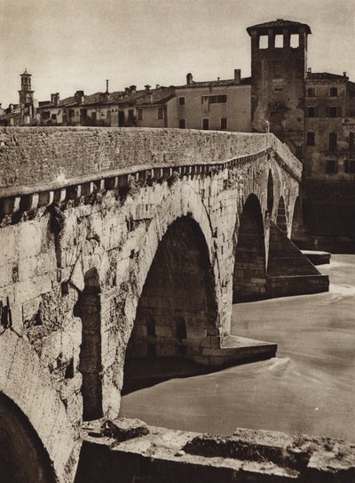 Italia: Verona (foto b/n) de Kurt Hielscher