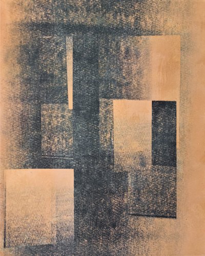 Azul en azul de Kurt Schwitters