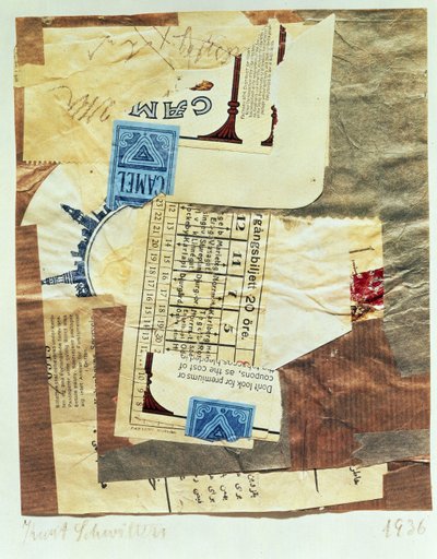 Camello, 1936 de Kurt Schwitters
