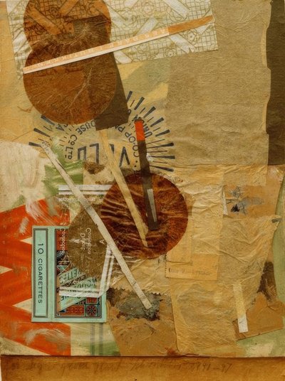 Para Higu (dibujo Merz) de Kurt Schwitters