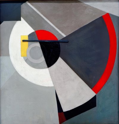 Merz 1003. Rueda de pavo real de Kurt Schwitters