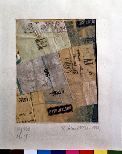 Merz 133 de Kurt Schwitters
