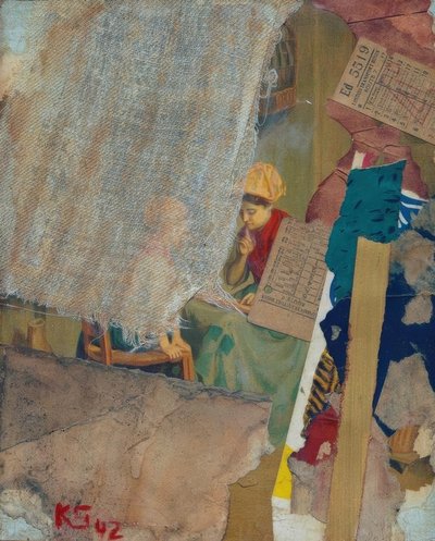 Merz 42–como un viejo maestro de Kurt Schwitters