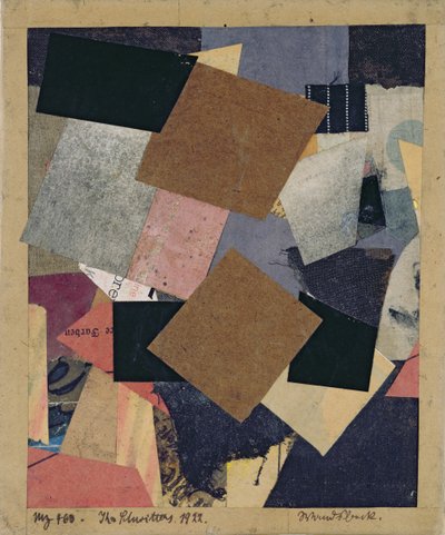 Merz 463, 1922 de Kurt Schwitters