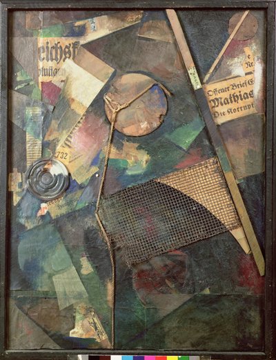 Merzbild de Kurt Schwitters