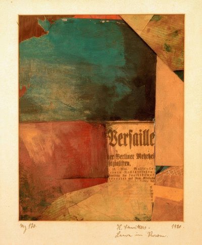 Mz 180. Vacío en el espacio de Kurt Schwitters