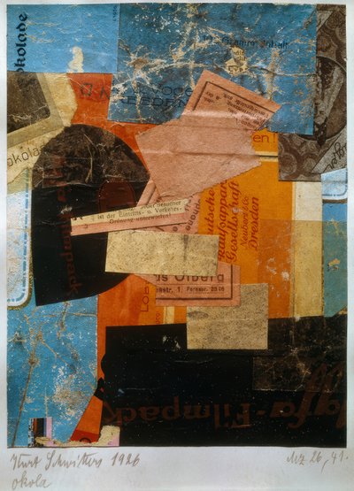 Mz 26,41 okola de Kurt Schwitters