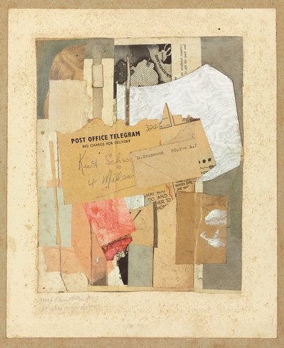Sin cargo por entrega, 1947 de Kurt Schwitters
