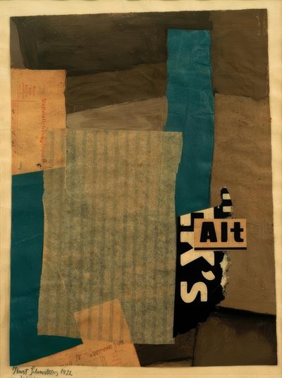 Sin título (Antiguo) de Kurt Schwitters