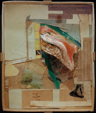 Sin título (Composición con caja) de Kurt Schwitters