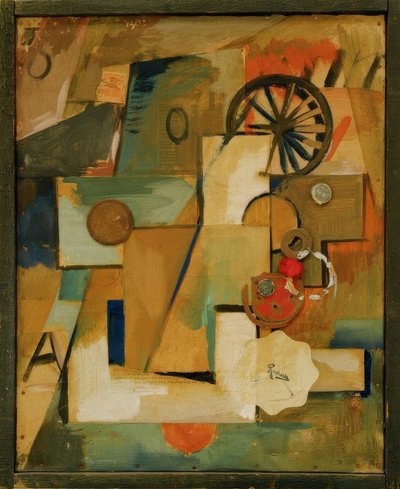 Sin título (tu fresco fiel) de Kurt Schwitters