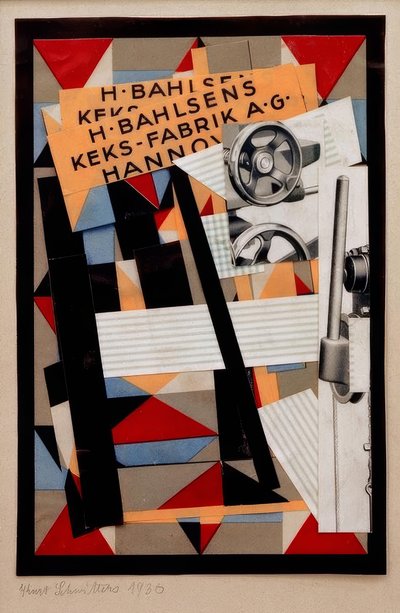 Sin título (Fábrica de galletas H. Bahlsen A.G.) de Kurt Schwitters