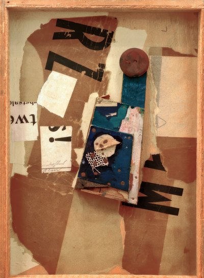 Sin título (Merz) de Kurt Schwitters