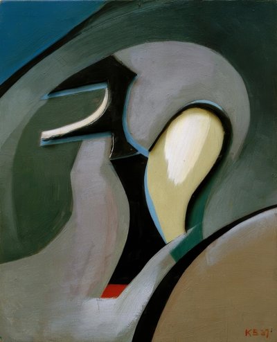 Sin título (Con forma de casco) de Kurt Schwitters
