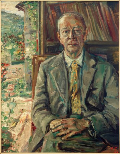 Sin título (Retrato de Harry Pierce) de Kurt Schwitters