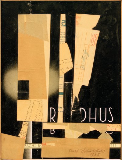 Sin título (R DHUS) de Kurt Schwitters