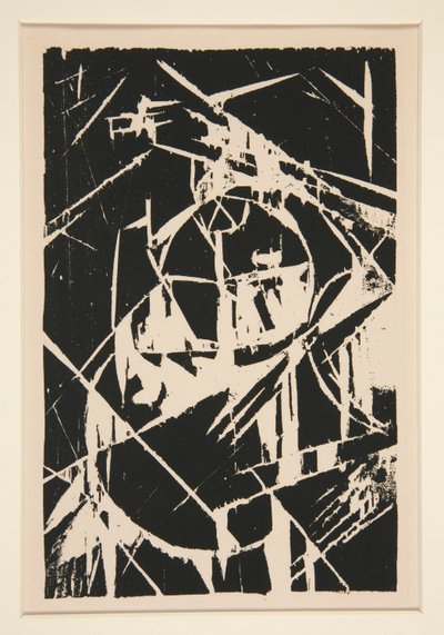 Placa XII del libro de Kestner de Kurt Schwitters