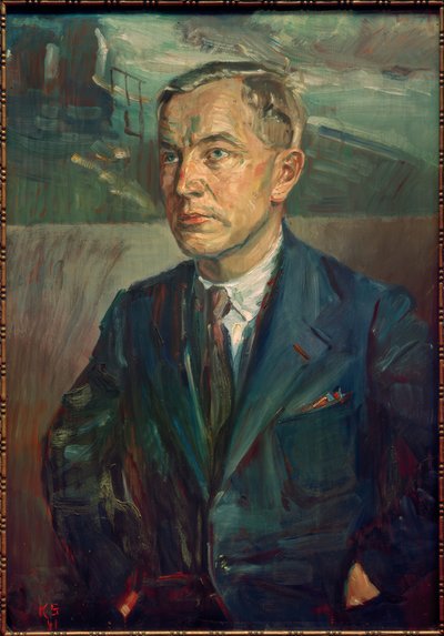 Retrato de Alf Schultes de Kurt Schwitters