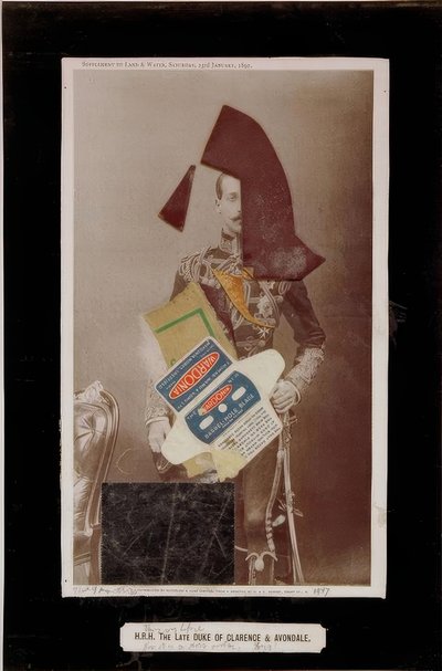 El difunto Duque de Clarence y Avondale de Kurt Schwitters