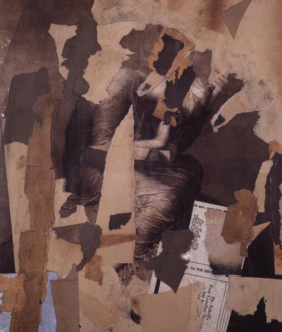 Sin título (Dr Scholl) de Kurt Schwitters