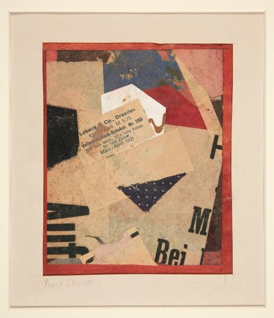 Sin título [Lobeck & Co., Dresde] de Kurt Schwitters