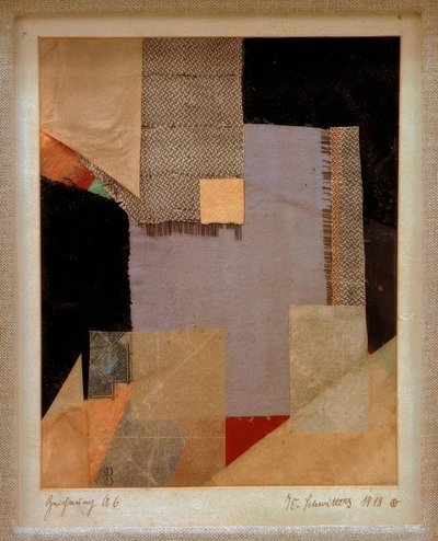 Dibujo A 6 de Kurt Schwitters