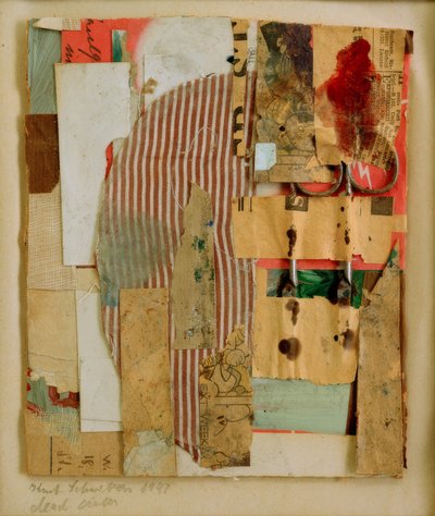 Tijeras muertas de Kurt Schwitters