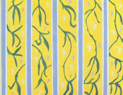 Wallpaper Vines, 2004 (acrílico sobre lienzo) de Kurtis L. Miller