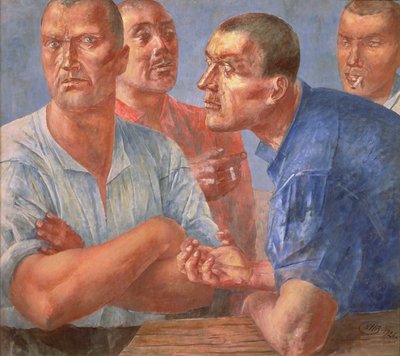 Trabajadores de Kuzma Sergeevich Petrov Vodkin
