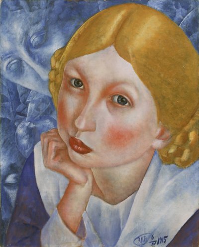 Retrato de Ria de Kuzma Sergeevich Petrov Vodkin