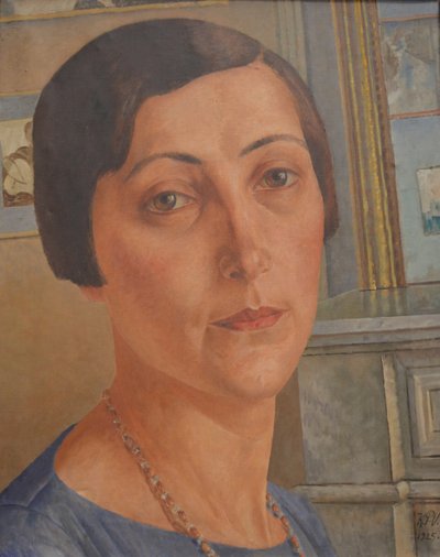 Retrato de Salomea Nikolayevna Andronikova 1888-1982 de Kuzma Sergeevich Petrov Vodkin