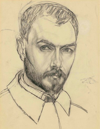 Autorretrato de Kuzma Sergeevich Petrov Vodkin